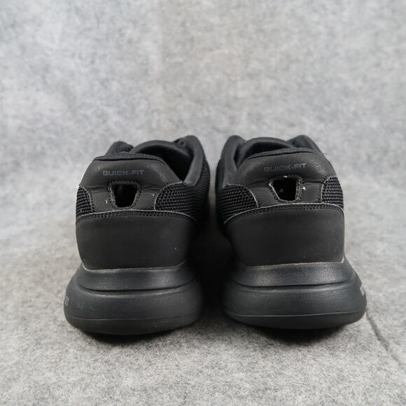 Skechers Shoes Mens 11.5 Athletic Trainer Go Walk Sneakers Casual Active Black - Picture 5 of 13